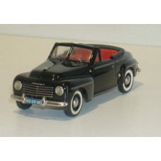 Volvo PV445 cabrio 1953 Valbo zwart Somerville #138 1:43